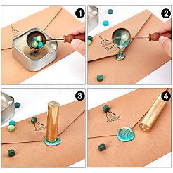 Brass Stamp Head&nbsp;DIY-WH0308-06O