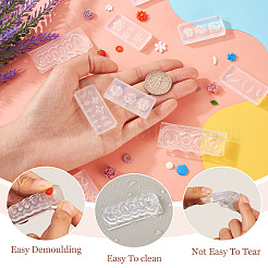 9Pcs 9 Style DIY Shell/Flower/Leaf/Feather Shape Earring Ornament Silicone Molds&nbsp;DIY-TA0004-28