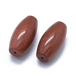 Synthetic Goldstone Two Half Drilled Holes Beads&nbsp;G-G795-11-09