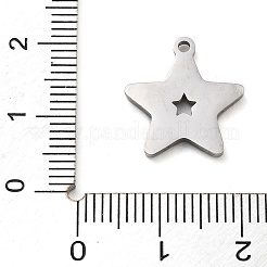 304 Stainless Steel Pendants&nbsp;LS-STAS-M076-08P