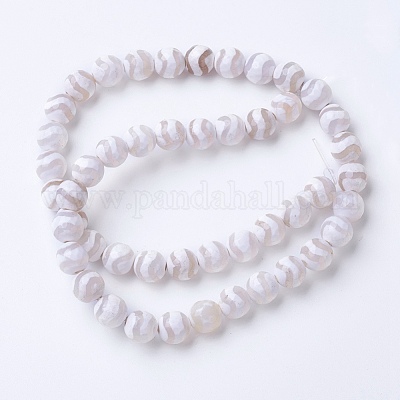 Tibetan Style dZi Beads&nbsp;G-G752-10mm-1