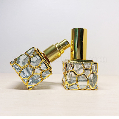 Square Glass Pump Spray Bottles&nbsp;BOTT-PW0010-004-1