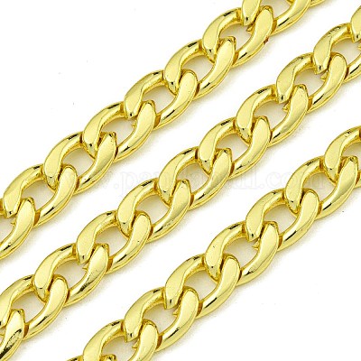 304 Stainless Steel Curb Chains&nbsp;CHS-G036-08G-1