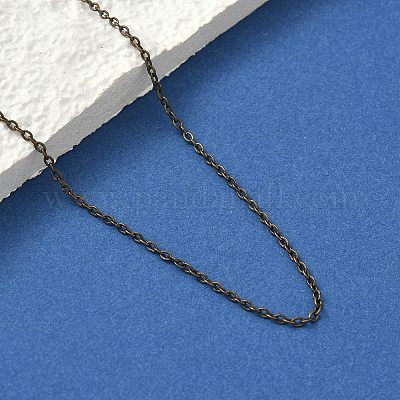 304ステンレススチールアズキチェーンネックレス（ユニセックス