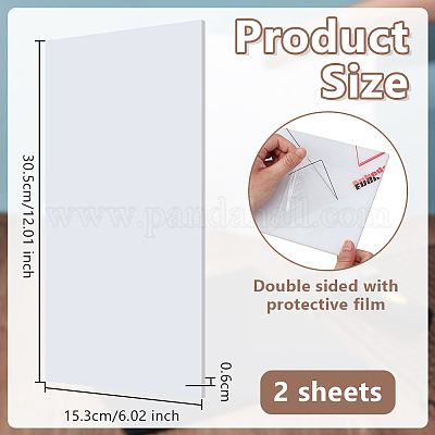 2 Sheets HDPE Plastic Sheets&nbsp;DIY-OC0014-44A-02-1