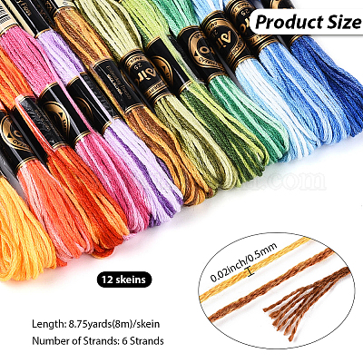 Polyester Embroidery Threads&nbsp;OCOR-WH20074-13A-02B-1