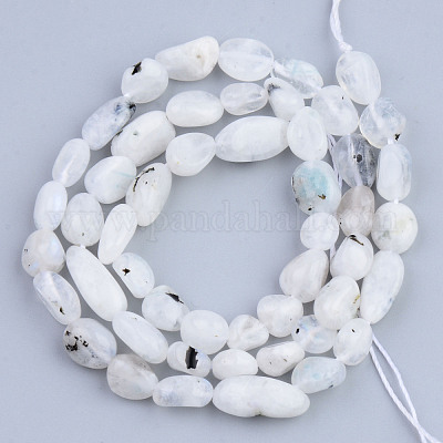 Natural Rainbow Moonstone Beads Strands&nbsp;G-S359-170-1