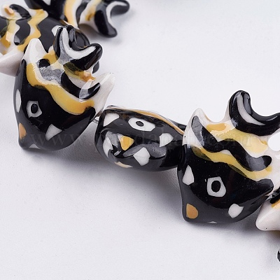 Handmade Porcelain Beads&nbsp;PORC-G002-54-1