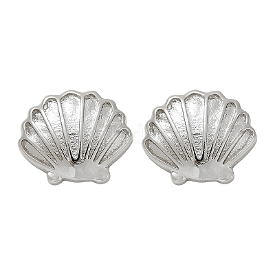 Brass Stud Earrings&nbsp;EJEW-R032-02P-1