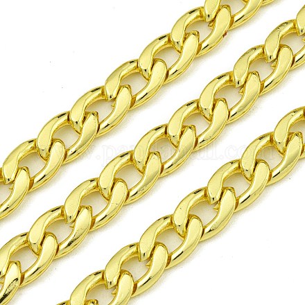 304 Stainless Steel Curb Chains CHS-G036-08G-1