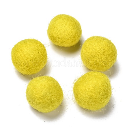 Wool Felt Balls&nbsp;AJEW-P081-A08-1