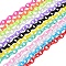 Handmade Opaque Acrylic Cable Chains, Mixed Color, 8x6mm, 41.5cm/strand, 12 colors, 1strand/color, 12strand/box