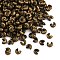Iron Crimp Beads Covers, Cadmium Free & Lead Free, Antique Bronze Color, Size: About 3mm In Diameter, Hole: 1.2~1.5mm