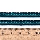 透明ガラスビーズ連売り  フラットラウンド  ダークスレートグレー  8~8.5x4~4.5mm  穴：0.7~1mm  約95~100個/連  14.57~15.35''（37~39センチメートル）&nbsp;GLAA-N026-4x8mm-T04-4