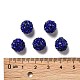 Pave Disco Ball Beads&nbsp;X1-RB-A130-10mm-10-3