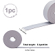 PUレザーコード  フラット  グレー  3x0.18cm  3 m /ロール&nbsp;DIY-GF0003-52F-3