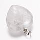 Natural Quartz Crystal Pendants&nbsp;G-E338-10C-2