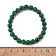 Synthetic Malachite(Dyed) Bead Stretch Bracelets&nbsp;BJEW-K212-B-031-3