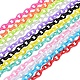 Handmade Opaque Acrylic Cable Chains&nbsp;MACR-CJ0001-07-1