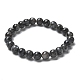 Natural Larvikite Bead Stretch Bracelets&nbsp;BJEW-K212-B-046-6
