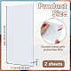 2 Sheets HDPE Plastic Sheets&nbsp;DIY-OC0014-44A-02-2