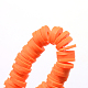 Handmade Polymer Clay Beads&nbsp;X-CLAY-R067-6.0mm-12-2