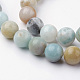 Natural Flower Amazonite Bead Strands&nbsp;G-G735-61-10mm-3
