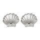 Brass Stud Earrings&nbsp;EJEW-R032-02P-4