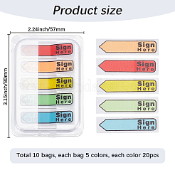 10Bags BOPP Sign & Date Adhesive Labels&nbsp;AJEW-SP0006-08