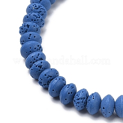 Synthetic Lava Rock Beads Strands&nbsp;G-B087-02A-09