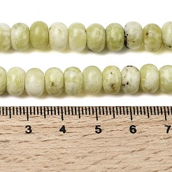 Natural Yellow Turquoise(Jasper) Beads Strands&nbsp;G-A280-A02-02