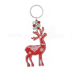 Dyed Poplar Wood Keychain&nbsp;KEYC-JKC00205