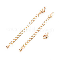 Brass Chain Extender&nbsp;KK-S364-009