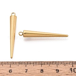 304 Stainless Steel Pendants&nbsp;STAS-T075-22B-G