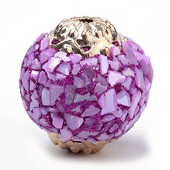 Handmade Indonesia Beads&nbsp;X-IPDL-S053-50