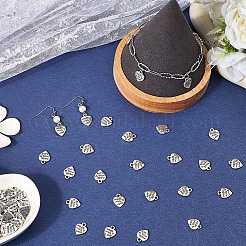 100Pcs Tibetan Style Alloy Charms&nbsp;TIBE-SC0002-43