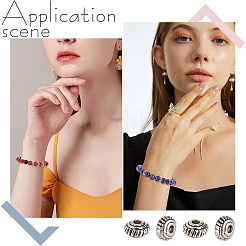 400Pcs Tibetan Style Alloy Spacer Beads&nbsp;TIBEB-HY0001-20