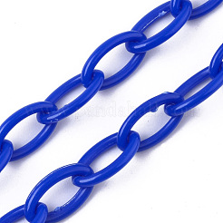 Opaque Acrylic Cable Chains&nbsp;SACR-N010-001B