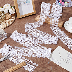 7.5 Yards Polyester Lace Trim&nbsp;OCOR-BC0006-51
