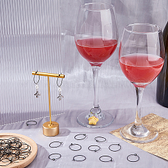 50Pcs 304 Stainless Steel Hoop Earrings&nbsp;EJEW-HS0001-12A