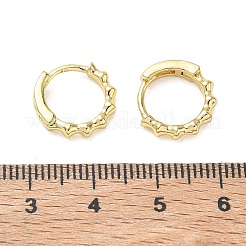 Brass Hoop Earrings&nbsp;KK-CBA30C7-33G