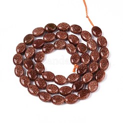 Synthetic Goldstone Beads Strands&nbsp;G-T142-22