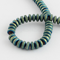 Electroplate Non-magnetic Synthetic Hematite Beads Strands&nbsp;X-G-R210-02