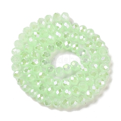 Baking Electroplate Glass Beads Strands&nbsp;DGLA-A039-J10mm-B17