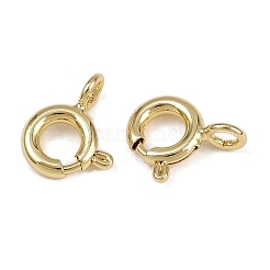 Brass Spring Ring Clasps&nbsp;KK-A257-13A-G