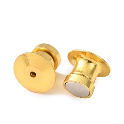 Magnetic Alloy Secure Locking Pin Backs&nbsp;AL-B004-03G-C