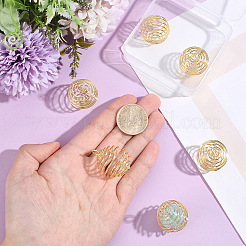 6Pcs Brass Pendants&nbsp;KK-BBC0027-92