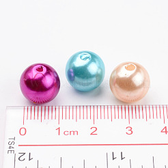 Mixed Acrylic Pearl  Round Beads For DIY Jewelry and Bracelets&nbsp;X-PACR-12D-M