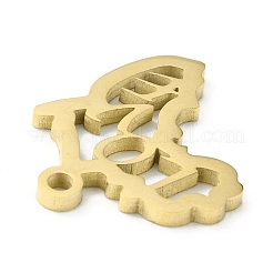 Ion Plating(IP) 304 Stainless Steel Pendants&nbsp;STAS-D007-03G