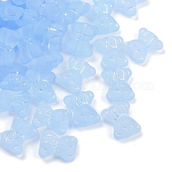 Frosted Transparent Acrylic Beads&nbsp;X1-OACR-P029-20B-04